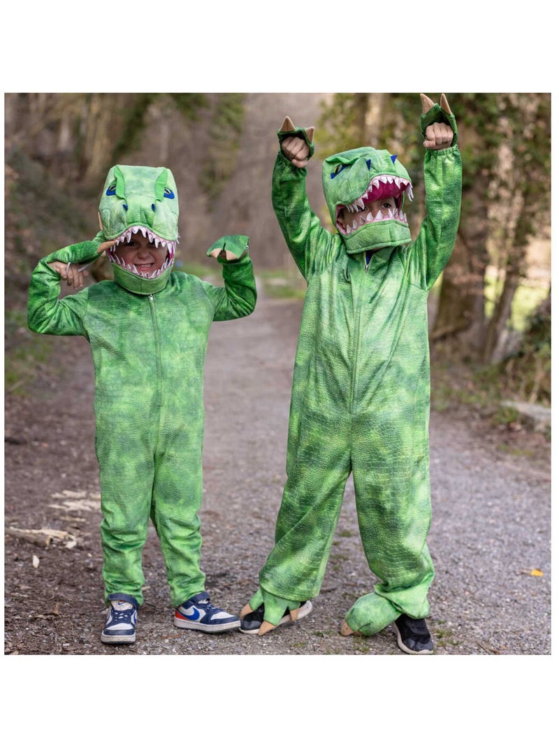 Disfraz mono de dinosaurio t-rex para niños | Great Pretenders Verde - Kiabi