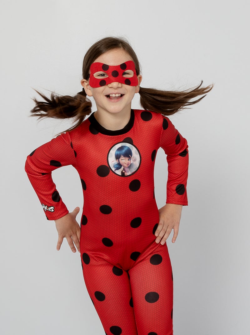 Disfraz mono 'Miraculous' rojo/negro - Kiabi