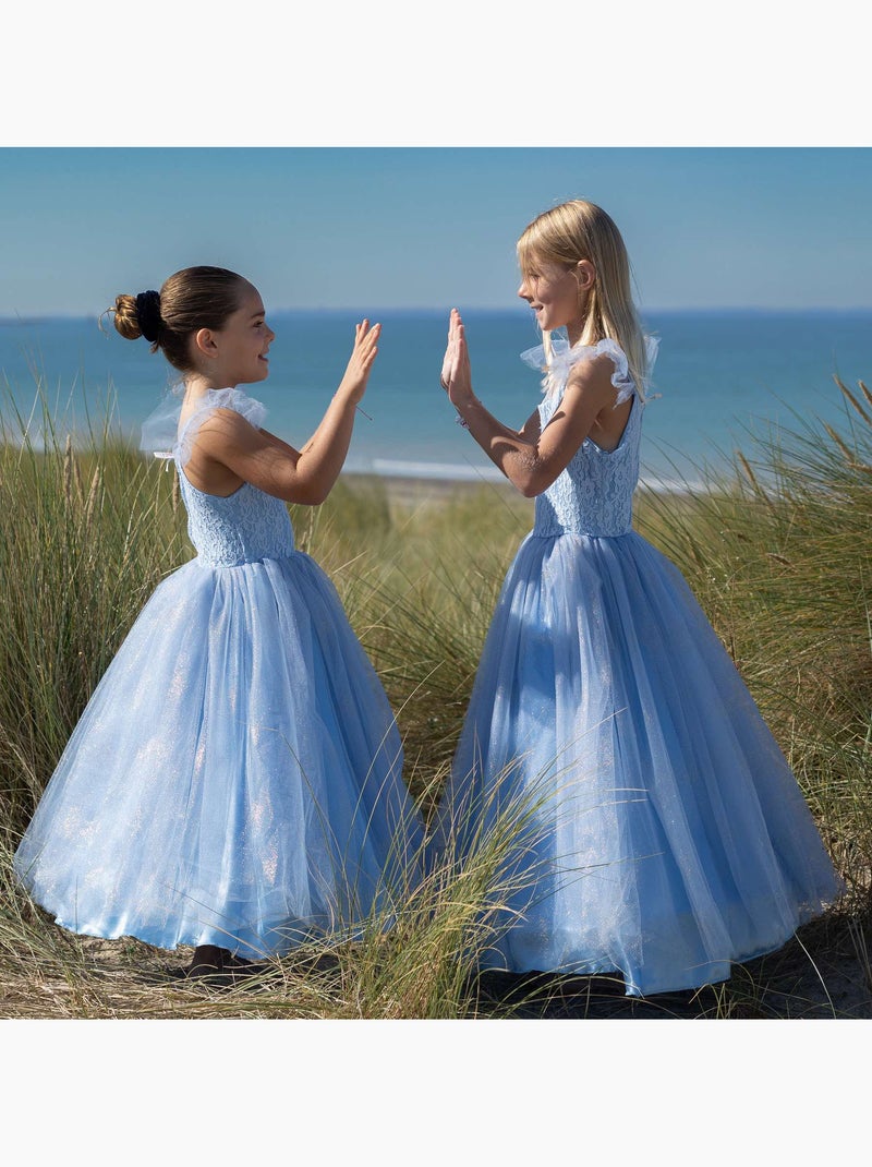Disfraz niña – vestido de princesa eva | Labay Azul - Kiabi