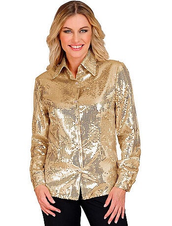 Disfraz o Camisa Moda con lentejuelas