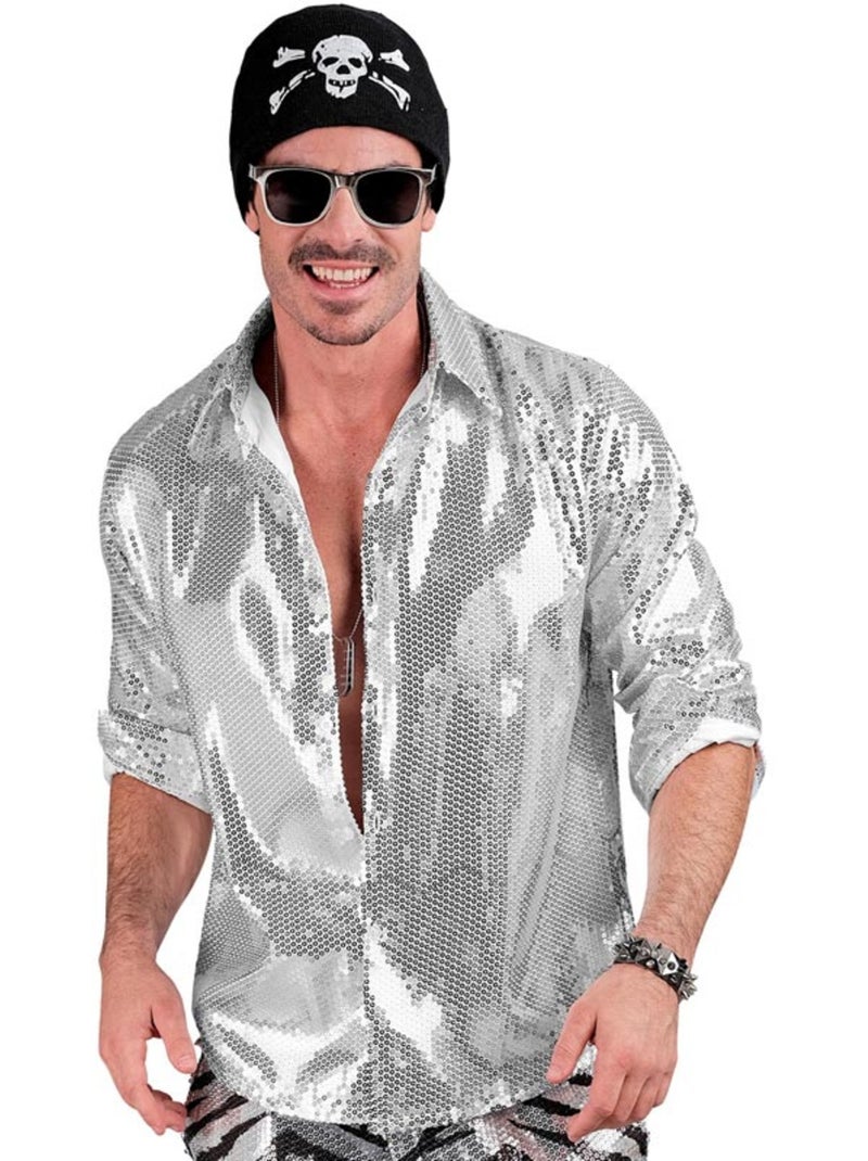Disfraz o Camisa Moda con lentejuelas Multicolor - Kiabi