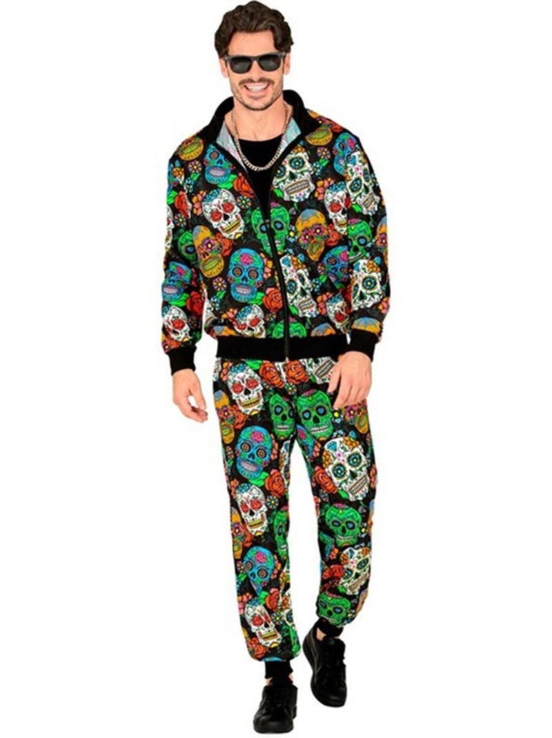 Disfraz o Chándal de Día de Los Muertos Multicolor - Kiabi