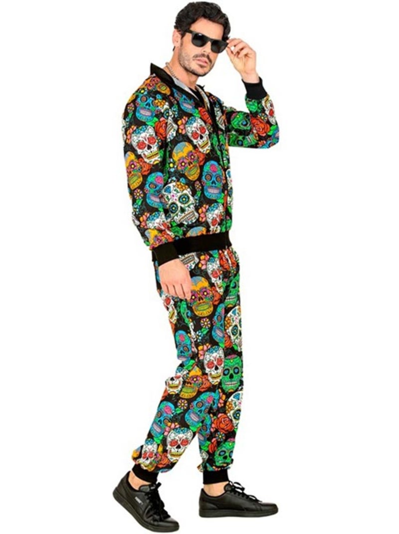 Disfraz o Chándal de Día de Los Muertos Multicolor - Kiabi