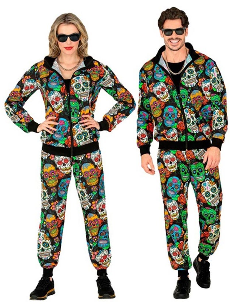 Disfraz o Chándal de Día de Los Muertos Multicolor - Kiabi