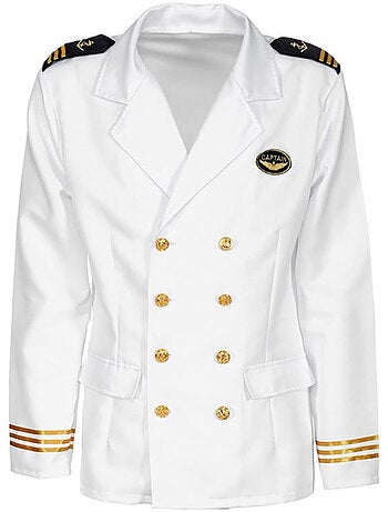 Disfraz o Chaqueta de Capitán de Barco