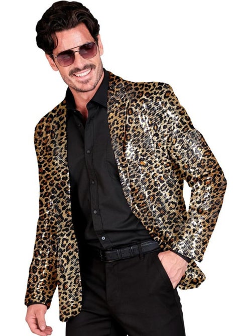 Disfraz o Chaqueta Fiesta animal print leopardo clásico - Kiabi