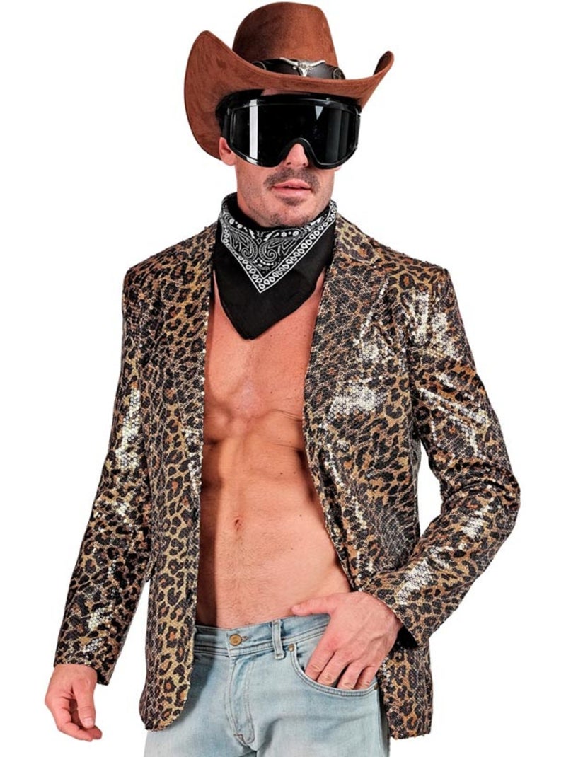 Disfraz o Chaqueta Fiesta animal print leopardo clásico Multicolor - Kiabi
