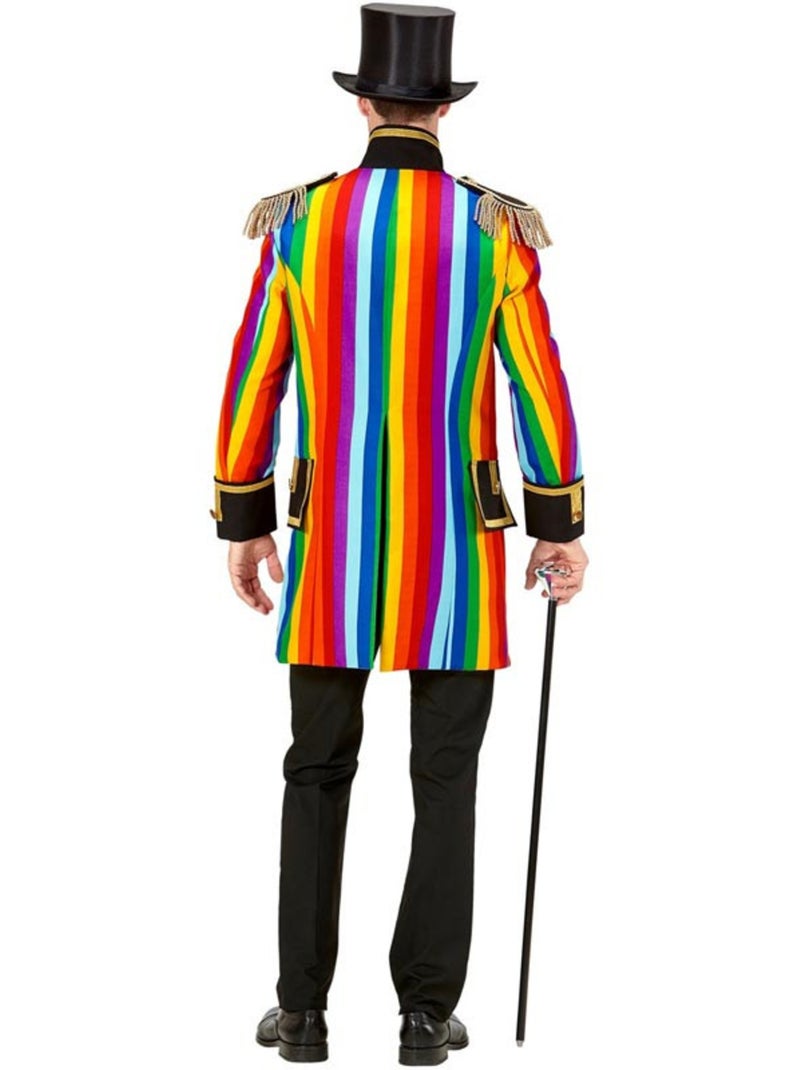 Disfraz o Frac arcoíris a rayas Multicolor - Kiabi