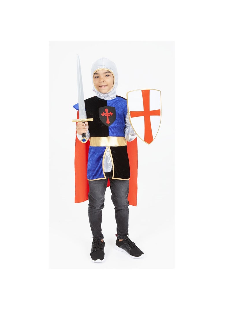 Disfraz o Kit de Caballero Medieval Azul - Kiabi