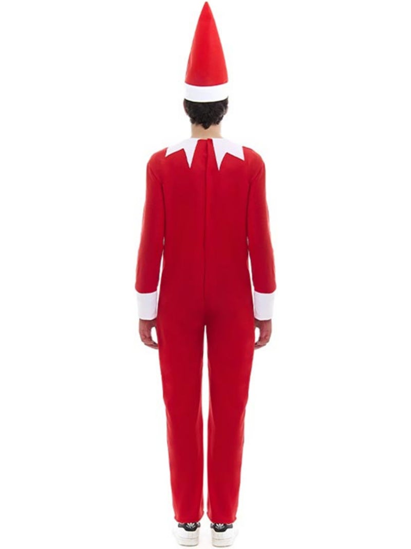 Disfraz o Maillot de Elfo travieso de la Navidad con gorro Multicolor - Kiabi
