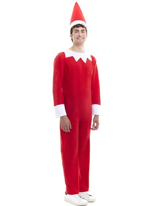 Disfraz o Maillot de Elfo travieso de la Navidad con gorro - Kiabi