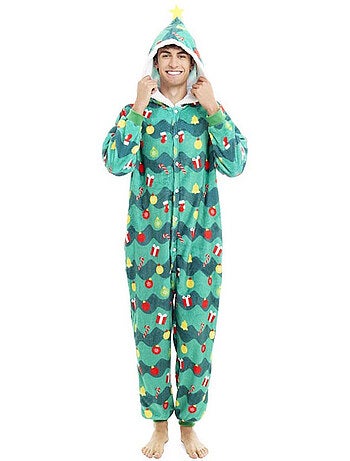 Disfraz o Pijama Árbol de Navidad con capucha