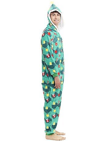 Disfraz o Pijama Árbol de Navidad con capucha