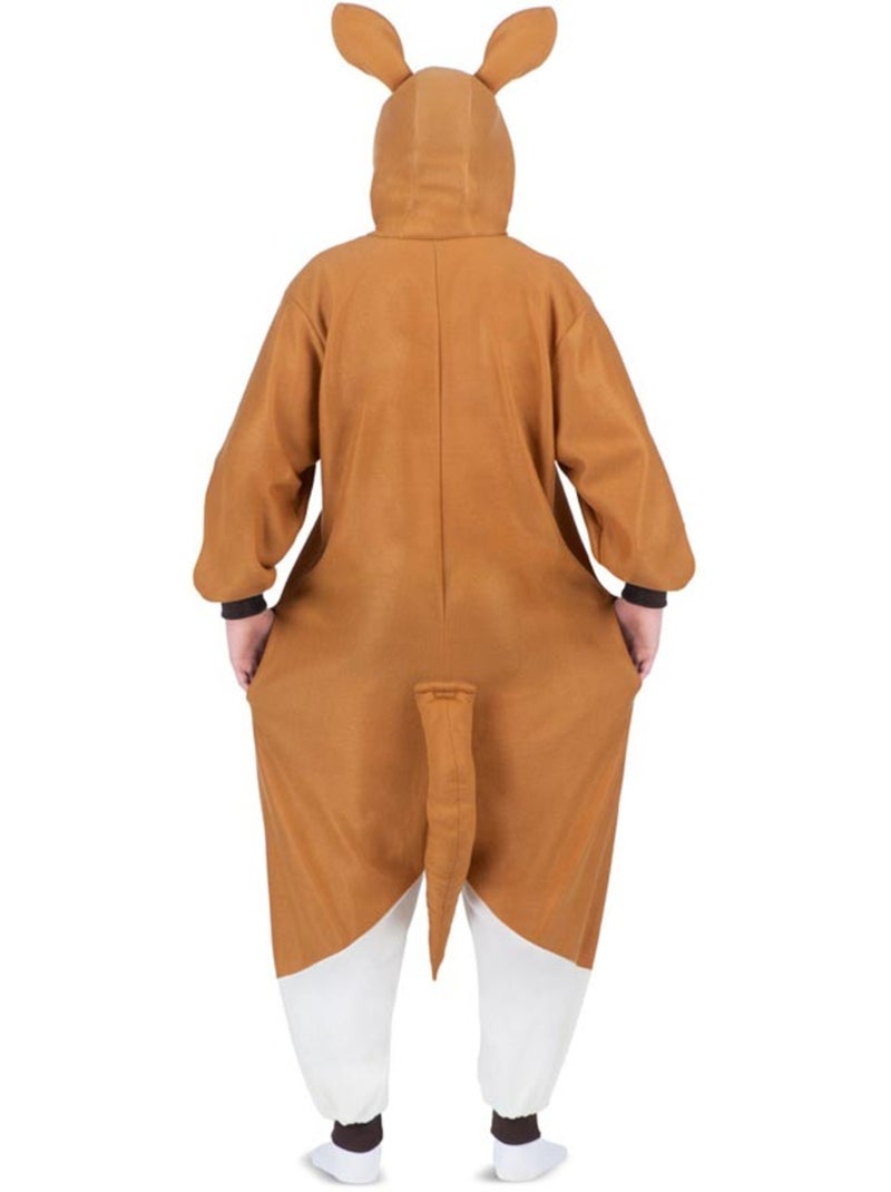 Disfraz o Pijama de Canguro con capucha peluche Multicolor - Kiabi