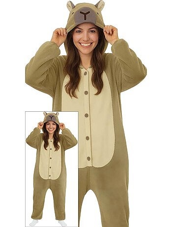 Disfraz o Pijama de Capibara