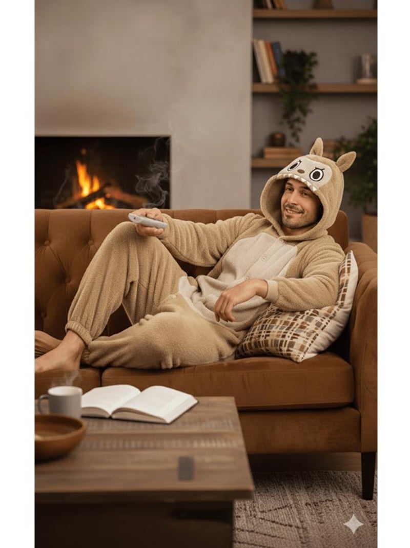 Disfraz o Pijama de Monstruo Lulú Multicolor - Kiabi