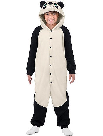 Disfraz o Pijama de Osa Panda con capucha