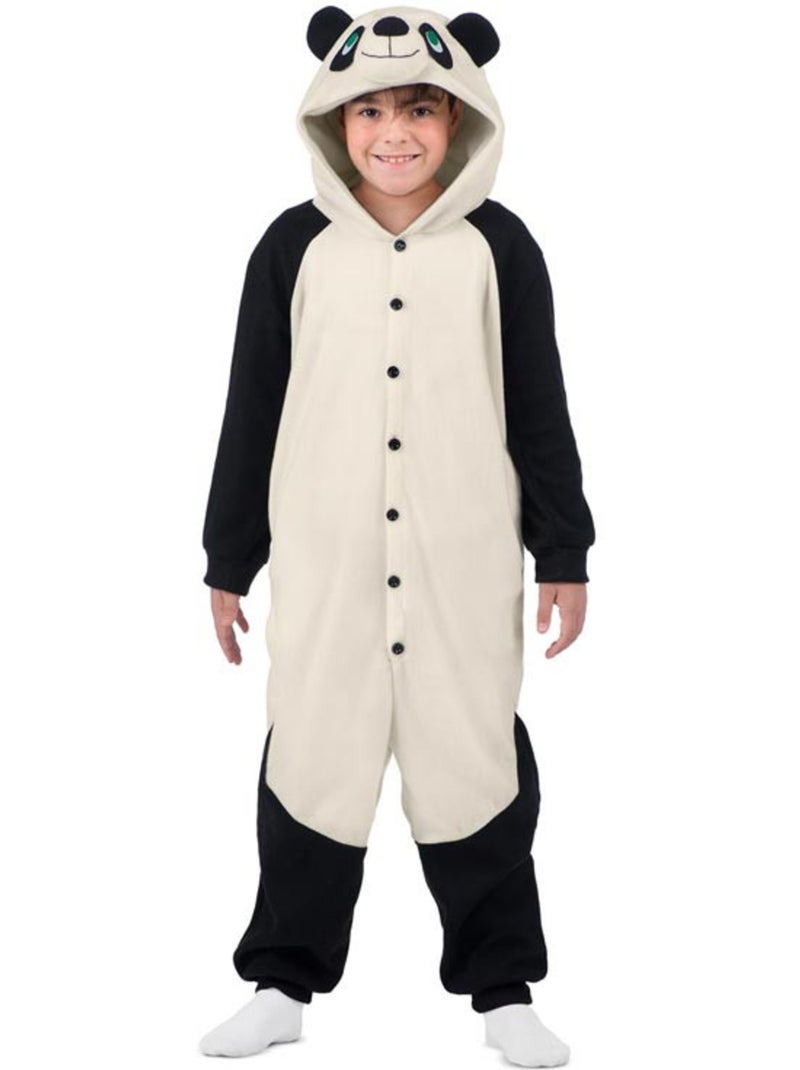 Disfraz o Pijama de Osa Panda con capucha Multicolor - Kiabi