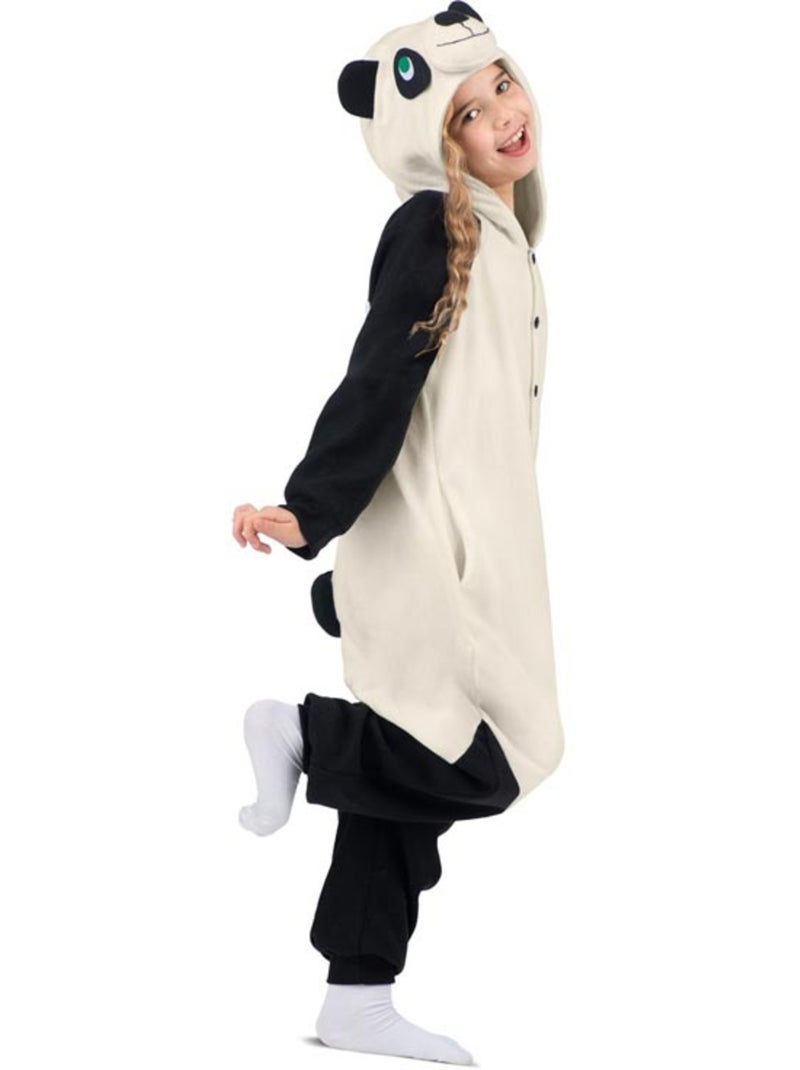 Disfraz o Pijama de Osa Panda con capucha Multicolor - Kiabi