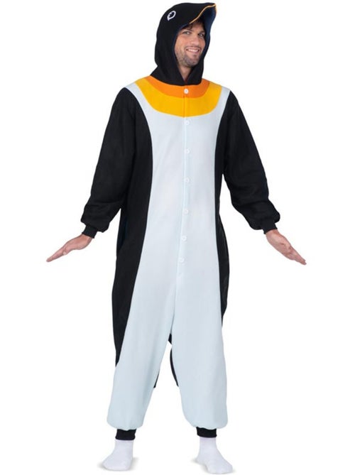 Disfraz o Pijama de Pingüino con capucha - Kiabi