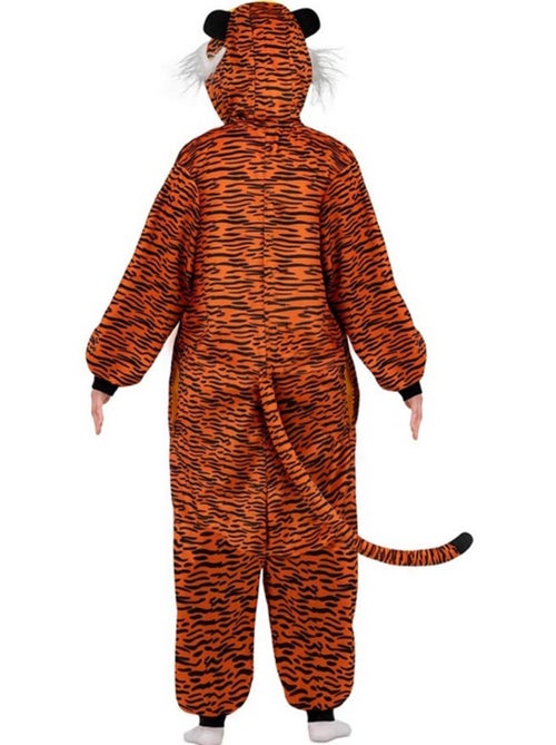 Disfraz o Pijama de Tigre oscuro con capucha - Kiabi
