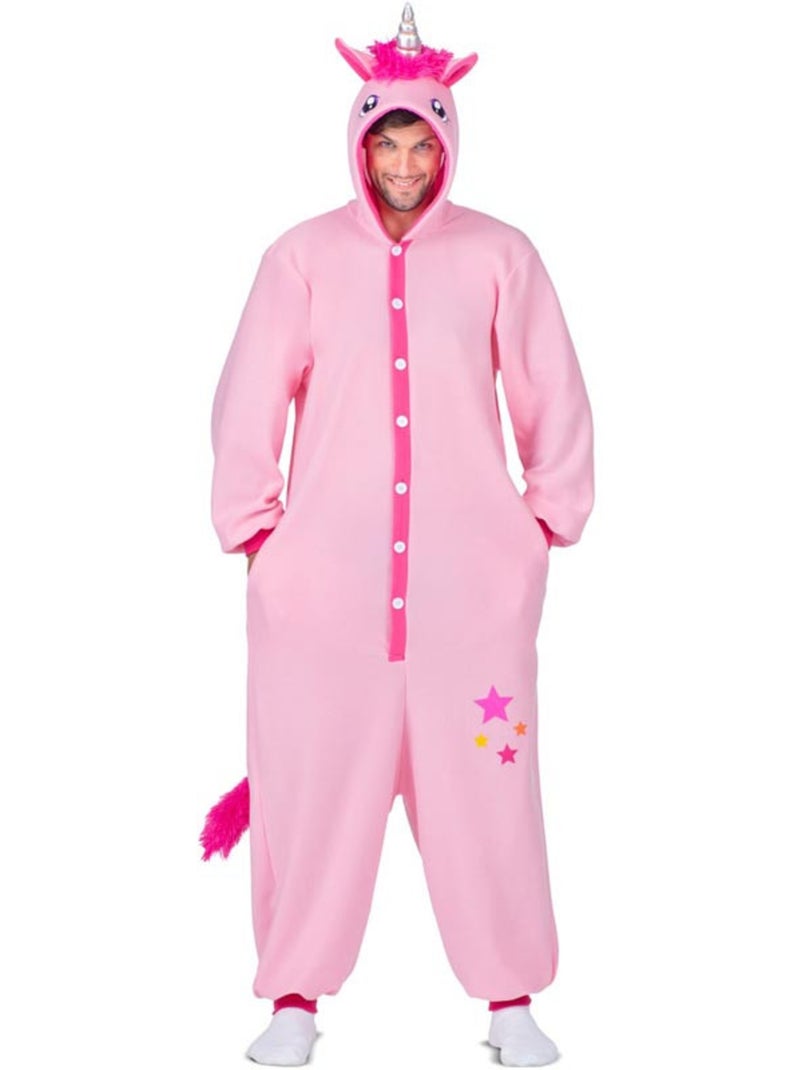 Disfraz o Pijama de Unicornio con capucha Multicolor - Kiabi