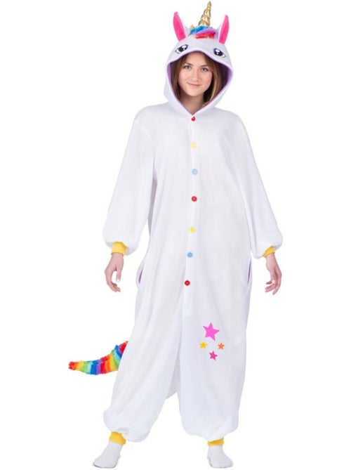 Disfraz o Pijama de Unicornio con capucha - Kiabi