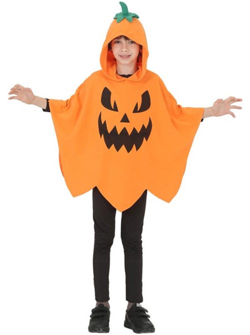 Disfraz o poncho de calabaza malvada - Kiabi