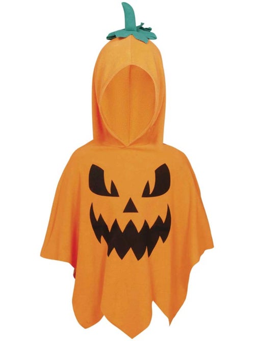 Disfraz o poncho de calabaza malvada - Kiabi