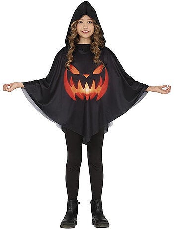 Disfraz o Poncho de Calabaza