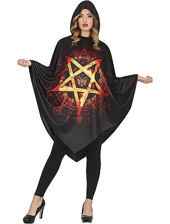Disfraz o Poncho de Estrella Diabólica