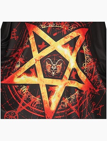 Disfraz o Poncho de Estrella Diabólica