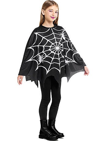 Disfraz o Poncho de Telaraña Horripilante