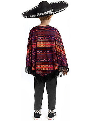 Disfraz o Poncho Mexicano de Catrina