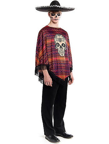 Disfraz o Poncho Mexicano de Catrina