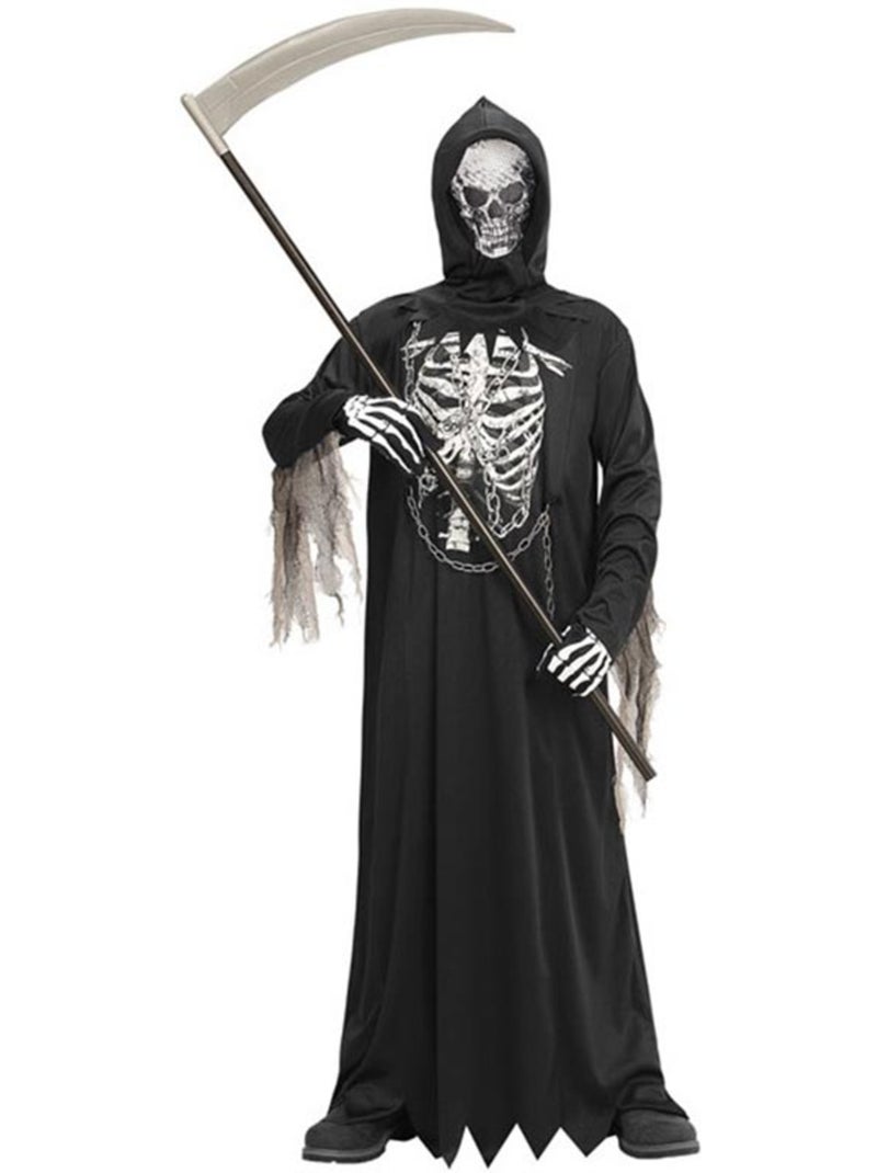 Disfraz o Túnica de La Muerte Encapuchada con Máscara Multicolor - Kiabi