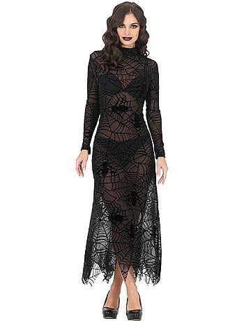 Disfraz o vestido de dama gótica para mujer