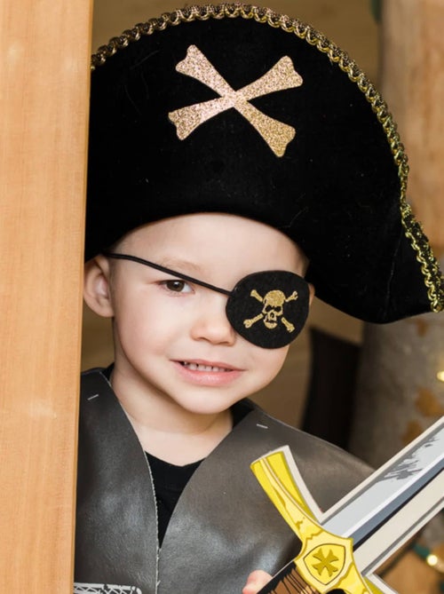 Disfraz parche de ojo de pirata para niños | Great Pretenders - Kiabi
