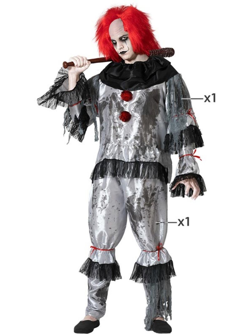 Disfraz payaso it pennywise para hombre Multicolor - Kiabi