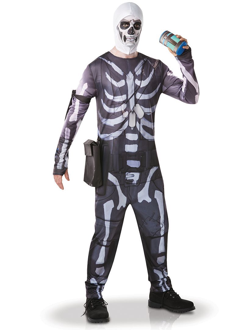 Disfraz 'Skull Trooper' negro/blanco - Kiabi