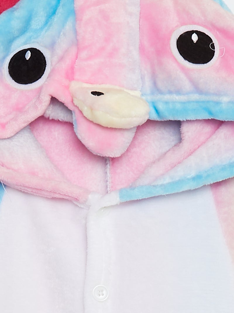 Disfraz tipo mono de unicornio multicolor - Kiabi