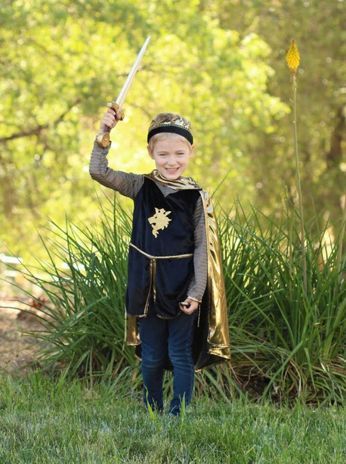 Disfraz túnica capa y corona de caballero para niños - Great Pretenders - Kiabi