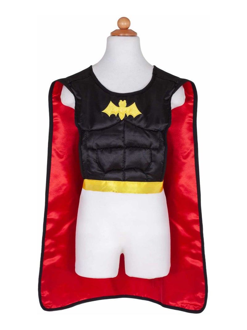 Disfraz túnica reversible de superhéroe para niños | Great Pretenders Negro - Kiabi