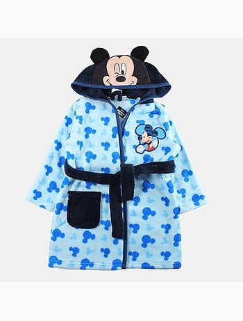 Disney - Albornoz Mickey para niño azul