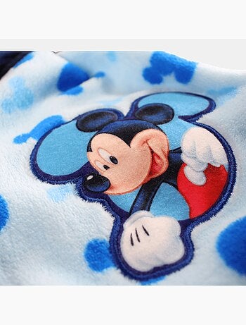 Disney - Albornoz Mickey para niño azul