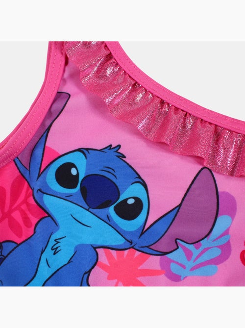 Disney - bañador de dos piezas asimétrico con volantes - Kiabi