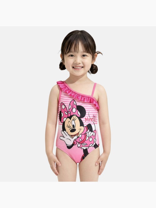 Disney - bañador de una pieza estampado con volantes - Kiabi Disney - bañador de una pieza estampado con volantes - Kiabi