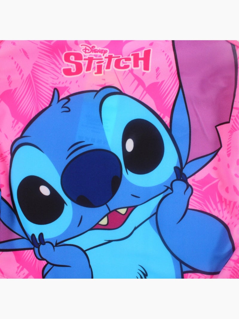 Disney - Bañador infantil de una pieza Stitch Rosa - Kiabi