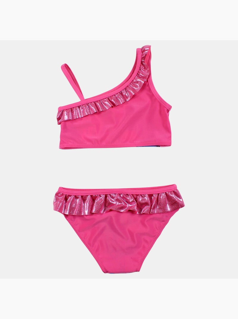 Disney - Bañador niña de dos piezas Rosa fucsia - Kiabi