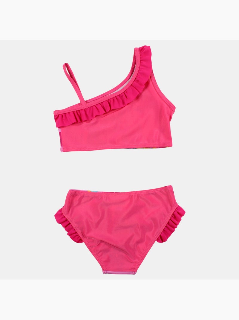 Disney - Bañador niña de dos piezas Rosa fucsia - Kiabi